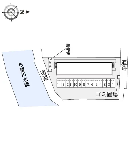 ★手数料０円★天理市東井戸堂町　月極駐車場（LP）